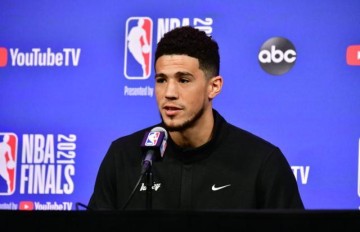 狗子28娱乐-布克：我不喜欢拍个人训练视频 总冠军势在必得